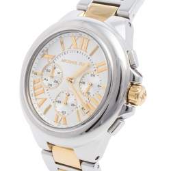 Pre Owned ساعة يد نسائية مايكل كورس MK5653  كميل ستانلس ستيل ثنائي اللون فضية 43 مم 