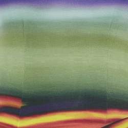 Pre Owned Mirae Multicolor Jersey Fringed Asymmetric Short Dress S