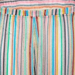 Missoni Mare Multicolor Patterned Lurex Knit Jumpsuit L