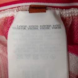 Missoni Mare Pink Patterned Knit Halter Neck Jumpsuit M