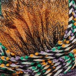 مملوكة مسبقًا رباط رأس ميسوني ماري محبوك بلمعان بألوان متعددة مقاس واحد