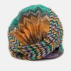 مملوكة مسبقًا رباط رأس ميسوني ماري محبوك بلمعان بألوان متعددة مقاس واحد