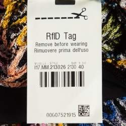 Pre Owned Missoni Mare Multicolor Crochet Knit Cover-Up Jumpsuit M