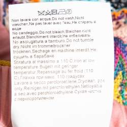 Pre Owned Missoni Mare Multicolor Chevron Knit Halter Neck Jumpsuit Cover-Up Dress M