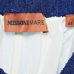 Missoni Mare Multicolor Chevron Knit Maxi Skirt M