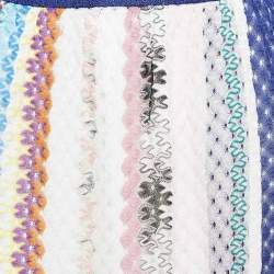 Missoni Mare Multicolor Chevron Knit Maxi Skirt M
