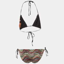 Missoni Mare Multicolor Lurex Knit Bikini Set S/M