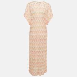 Missoni Mare Multicolor Patterned Knit Long Dress M