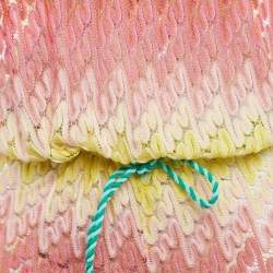 Pre Owned Missoni Mare Multicolor Knit Halter Cover-Up Jumpsuit S