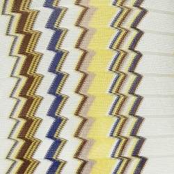 Pre Owned Missoni Mare Multicolor Chevron Knit Cover-Up Short Dress S