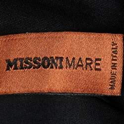 Missoni Mare Multicolor Lurex Knit One Piece Swimsuit M