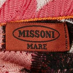 Missoni Mare Multicolor Patterned Knit Cover-up M