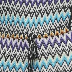 Pre Owned Missoni Mare Multicolor Chevron Knit Cover-Up Jumpsuit M