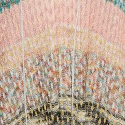 Pre Owned Missoni Mare Multicolor Lurex Knit Mini Dress M