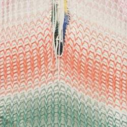 مملوكة مسبقًا Missoni Mare Multicolor Printed Knit Beach Cover Up S 