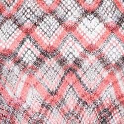 Missoni Mare Multicolor Patterned Lurex Knit Jumpsuit S