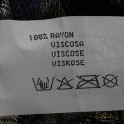Pre Owned Missoni Mare Multicolor Patterned Knit Cover Up M