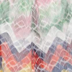 Missoni Mare Multicolor Patterned Mesh Open-Side Pants M