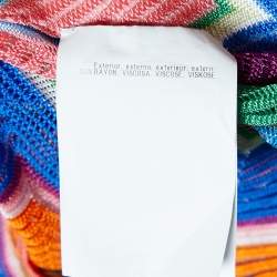 Missoni Mare Multicolor Knit Patterned Maxi Skirt L