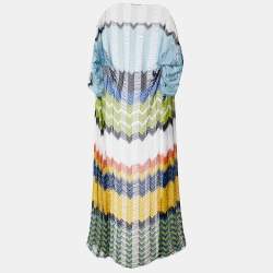 Missoni Mare Multicolor Patterned Kit Long Shoulder Cover S