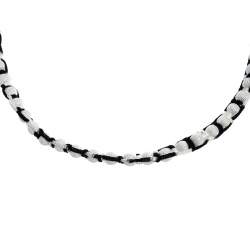 Pre Owned Missoni Monochrome Roped Ball Long Necklace