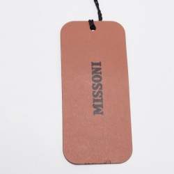 Pre Owned Missoni Multicolor Knit Rayon Blend Stole