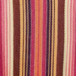 Pre Owned Missoni Multicolor Knit Rayon Blend Stole