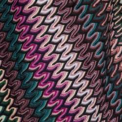 Pre Owned Missoni Multicolor Patterned Knit Top S