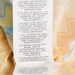 مملوكة مسبقًا Missoni Multicolor Zig-Zag Print Mesh Cover-Up Dress M