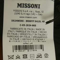 مملوكة مسبقًا طقم تريكوت ميزوني لوريكس متعرج وردي صغير