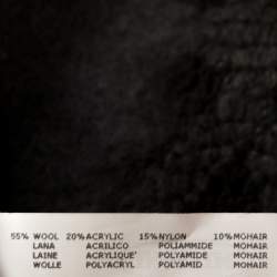 Pre Owned Missoni Grey Abstract Patterned Eyelet Knit Shift Dress S