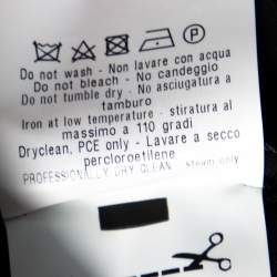 Pre Owned Missoni Black Lurex Knit Sheer Pleated Detail Maxi Skirt M