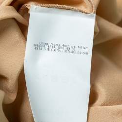 Pre Owned Missoni Multicolor Wave Pattern Knit Maxi Dress S