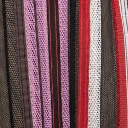 Pre Owned Missoni Multicolor Striped Patterned Crochet Knit Maxi Skirt XL