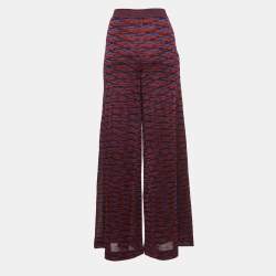 Missoni Multicolor Patterned Knit Pants XL