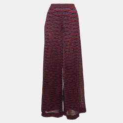 Missoni Multicolor Patterned Knit Pants XL