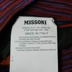 Missoni Multicolor Patterned Knit Pants XL