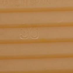 مملوكة مسبقًا صندل ميزوني إسبادريل قماش تريكو موجات هارلو متعدد الألوان مقاس 36