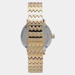 MIssoni Black Gold Plated Stainless Steel MWNZ Women's Wristwatch 36 mm