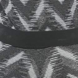 Pre Owned طقم ميسوني سبورت نشط محبوك لوريكس أسود مقاسين صغير جدًا وصغير