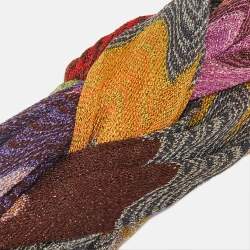 Missoni  Multicolor Lurex Knit Twisted Headband One Size