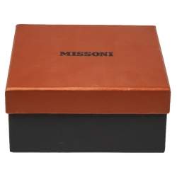 Pre Owned Missoni Beige Crochet Knit Headband ( One Size )