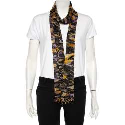 Pre Owned وشاح ميزوني تريكو لوريكس متعدد الألوان