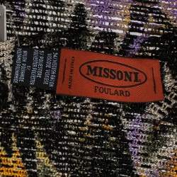 Pre Owned وشاح ميزوني تريكو لوريكس متعدد الألوان