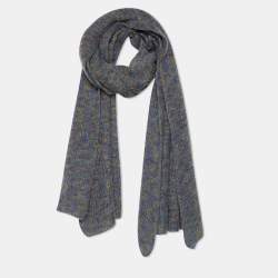 Pre Owned Missoni Multicolor Wool Shawl