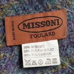 Pre Owned Missoni Multicolor Wool Shawl