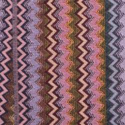 Pre Owned Missoni Foulard Multicolor patterned Acrylic Scarf