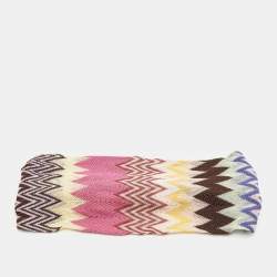 Pre Owned Missoni Multicolor Knit Headband