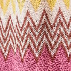 Pre Owned Missoni Multicolor Knit Headband