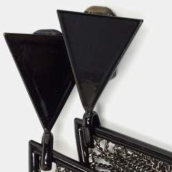 Pre Owned Missoni Fringe Two Tone Earrings